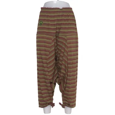 Harem pants (Green, Brown) from Hangmatta Norhult Cotton, Viscose