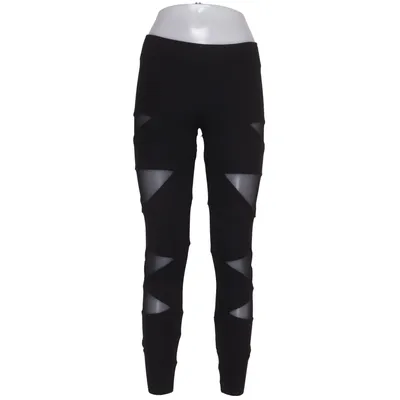 Sportleggings (Zwart) van Kikiriki Elastaan, Polyamide, Viscose