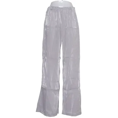 Palazzobyxor (Grå) från NA-KD Polyester, Viskos