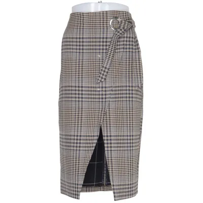 Kjol (Beige, Svart, Vit) från River Island Elastan, Polyester, Viskos