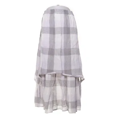 Skirt (Gray, Multicolored) from She's Crazy Linen, Polyamide