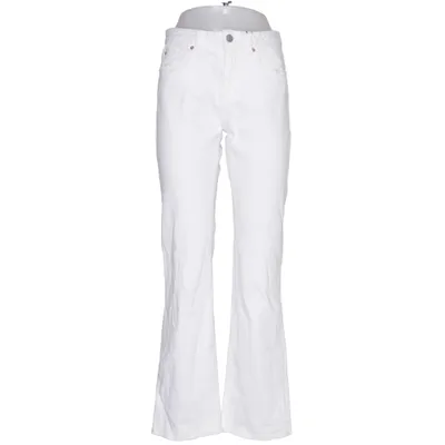 Jeans (Vit) från Stradivarius Bomull, Elastan
