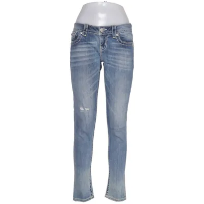 Jeans (Blå) fra Miss Me Bomuld, Elastan, Polyester