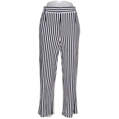 Pantalon patte d'éléphant (Noir, Blanc) de Le Comte Élasthane, Polyester, Viscose