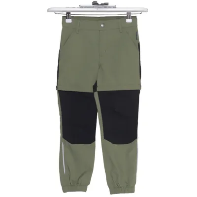 Outdoor pants (Green, Black) from Polarn O. Pyret Recycled polyester