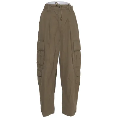 Cargo broek (Groen) van Zara Katoen