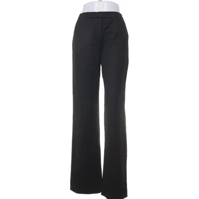 Kostuumbroek (Zwart) van Anine Bing Polyester, Wol