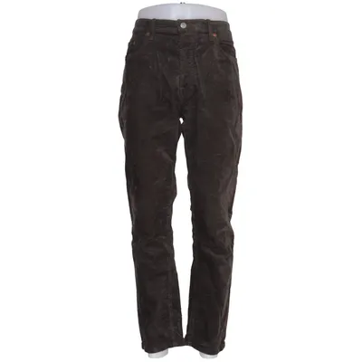 Pantalon en velours (River Cord) de Acne Studios Blå Konst Coton, Élasthane