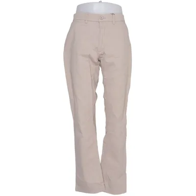 Chinos (Beige) van Dressmann Katoen, Elastaan