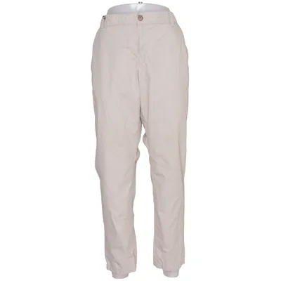 Chinos (Beige) from Marks & Spencer Collection Cotton, Polyurethane
