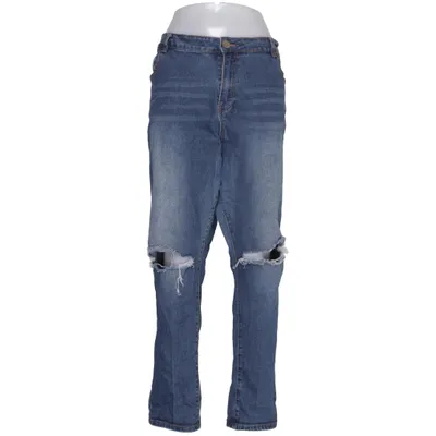 Jean (Bleu) de Lost Ink Coton, Élasthane, Polyester