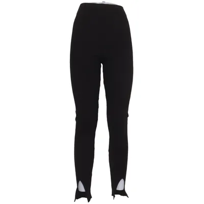 Leggings (Black) from PrettyLittleThing Acrylic