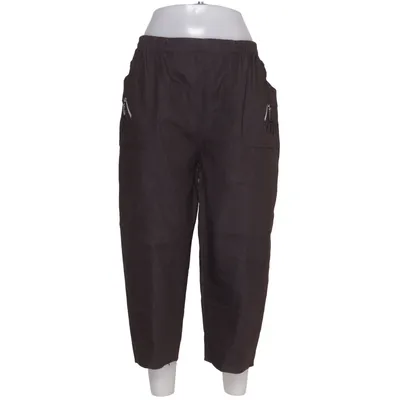 Pantacourt (Marron) de Sara Louise Coton, Élasthane, Polyester