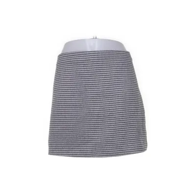 Kjol (Svart, Vit) från Mango Elastan, Viskos, Återvunnen polyester