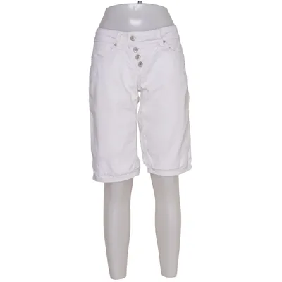 Korte broek (Wit) van Buena Vista Katoen, Elastaan, Polyester