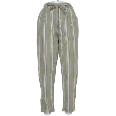 Pants (Green, White) from Sinsay Cotton