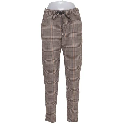 Pants (Brown, Beige) from Mix by Heart Elastane, Polyester, Viscose