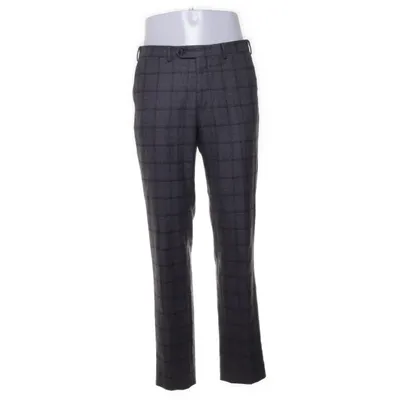 Kostymbyxor (Grå) från Massimo Dutti Bomull, Ull