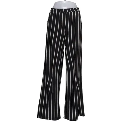 Palazzobyxor (Svart, Vit) från Bershka Elastan, Polyester