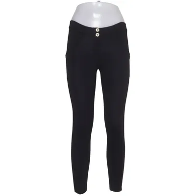 Pants (Black) from Freddy Elastane, Polyamide