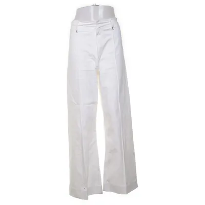 Byxor (Vit) från Zara Bomull, Elastan, Polyester