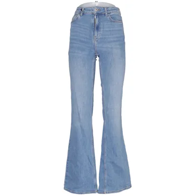 Jeans (Blå) från Zara Bomull, Elastan, Polyester