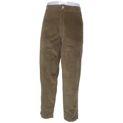 Corduroy pants (Green) from Unit Cotton, Elastane