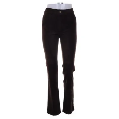 Leren broek (Bruin) van Absolu Elastaan, Leer