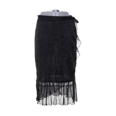 Maxi skirt (Black) from Pieces Nylon