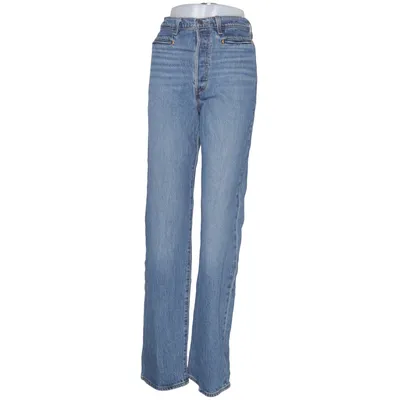 Jeans (Ribcage straight) fra Levi's Premium Bomuld, Elastan