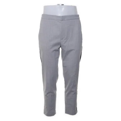 Suit pants (Gray, Black) from Zara Man Elastane, Polyester, Viscose