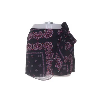 Skort (Black, Multicolored) from Loavies Polyester, Viscose