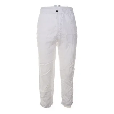 Bukser (Hvid) fra H&M Bomuld, Linned, Polyester