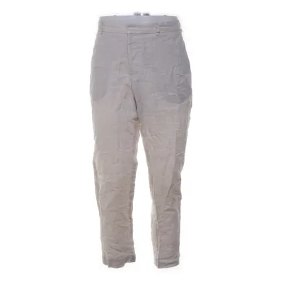 Pants (Beige) from H&M Linen, Polyester, Cotton