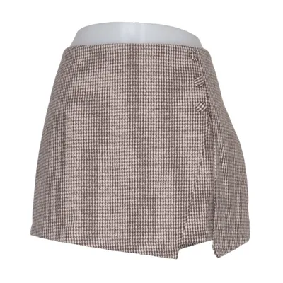 Skort (Bruin) van Emery Rose Elastaan, Polyamide, Polyester, Viscose