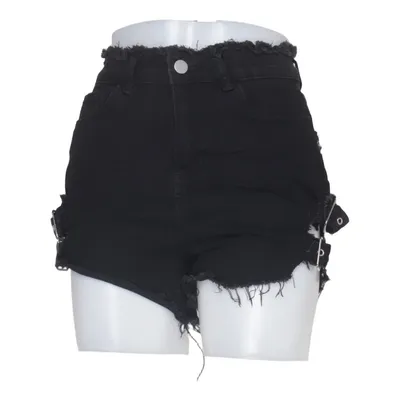 Jeansshorts (Svart) från Jeans Elastan, Polyamid, Viskos