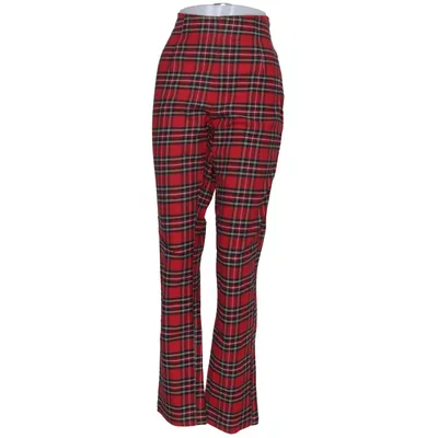 Pants (Red, Black, Multicolored) from Frk. Cotton, Elastane