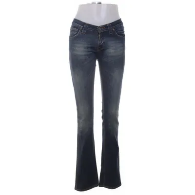 Spijkerbroek (Blauw) van Nudie Jeans Katoen, Elastaan