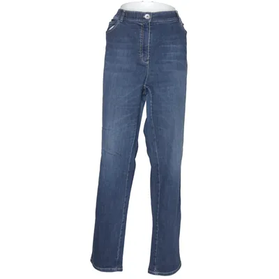 Jeans (Blå) från Samoon Bomull, Elastan