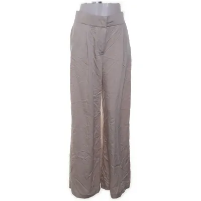 Palazzobyxor (Beige) från Dilvin Basic Lyocell, Viskos
