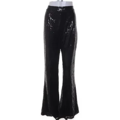 Pants (Black, Silver) from Saint Genies Polyester