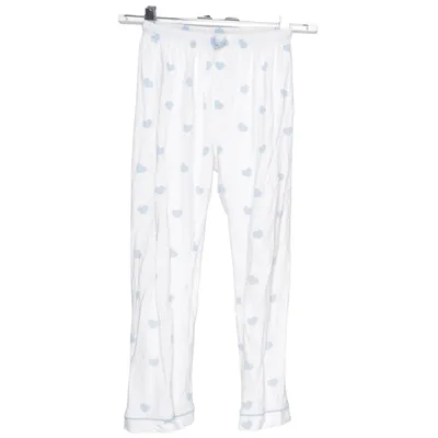 Pantalon de pyjama (Blanc, Bleu) de Åhléns Kids Coton, Élasthane