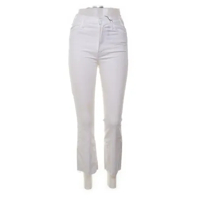 Jean (Blanc) de Mother Coton, Polyester, Polyuréthane