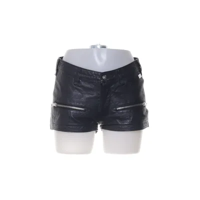 Leather shorts (Black) from Jofama by Kenza Polyester