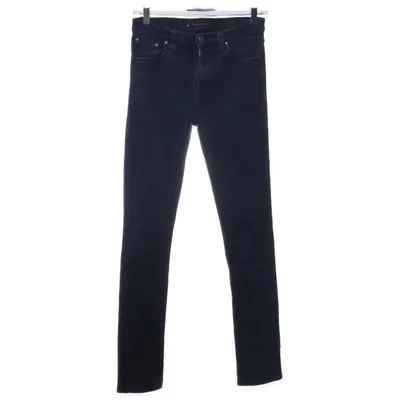 Spijkerbroek (Zwart) van Nudie Jeans Elastaan, Organisch katoen