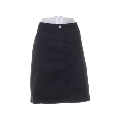 Kjol (Svart) från Brandtex Copenhagen Bomull, Elastan