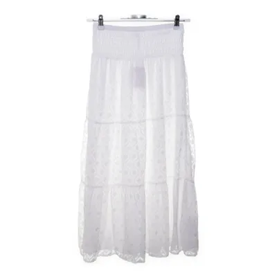 Långkjol (Vit) från Gina Tricot Polyester