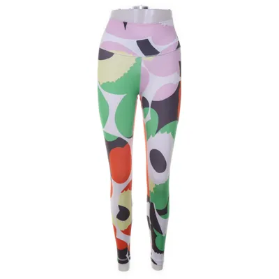 Träningstights (Vit, Flerfärgad) från Adidas x Marimekko Elastan, Polyester