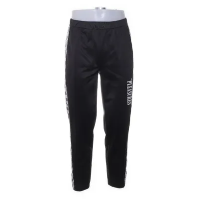 Joggers (Black, White) from Pleasures Polyester