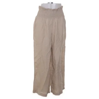 Palazzobukser (Beige) fra KappAhl Linned, Viscose